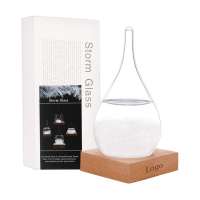 Christmas gift Wholesale Storm Glass Bottle Weather Forecast Bottle Indoor Decoration