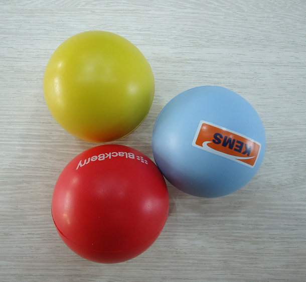 Antistress PU ball Various Sizes Promotional Pu Foam Anti Stress Ball