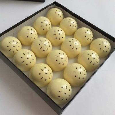 New 16pcs/set Billiard Training balls Professional Design Pool game 52.4mm/57.25mm CUE balls for billiards  balls