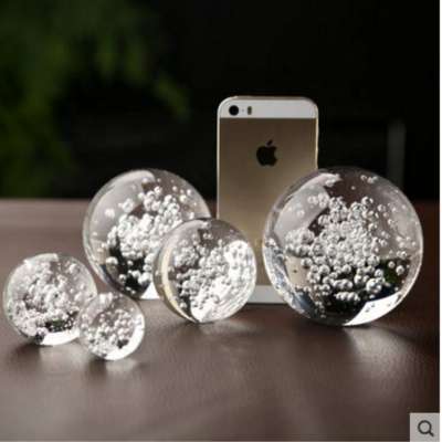 Wholesale Crystal bubble Ball Glass Bubble Ball human body acrylic glitter bubble ball for Decoration Lights