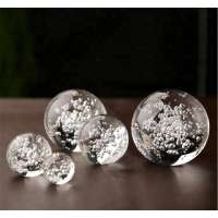 Custom Acrylic resin Bubble Ball Wedding Decoration ball Sphere Rare Good Luck Fashion Magic Transparent ball crafts