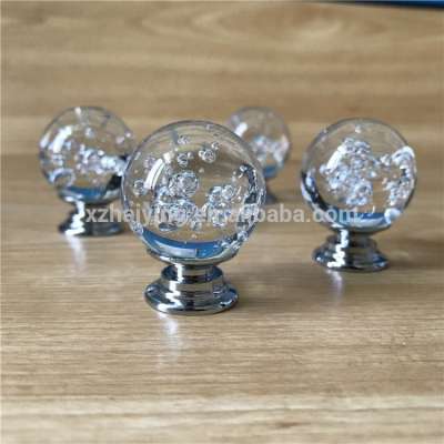 Wholesale New clear transparent resin Acrylic Bubble frosted crystal Ball Sphere crafts