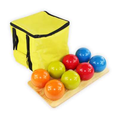 90mm Bocce Ball Set with carry bag for sport game